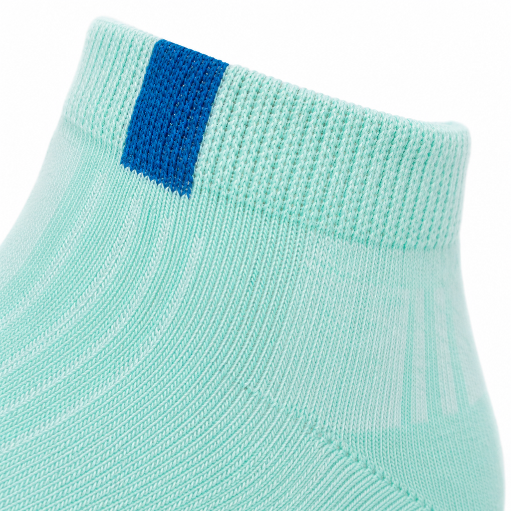 Kevorix pastel ribbed ankle socks pack of 6 detail