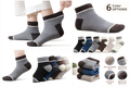 Kevorix breathable ankle socks pack of 6